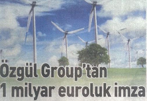 Ozgul Group'tan 1 Milyar Euroluk İmza