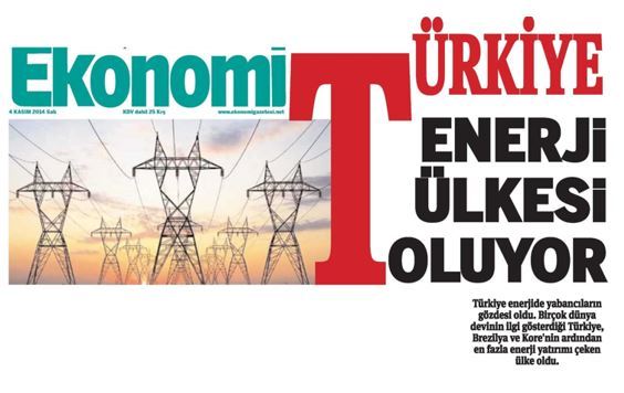 Turkiye Enerji Ulkesi Oluyor