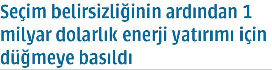 1 Milyar Dolarlık Enerji Yatırımı için Düğmeye Basıldı