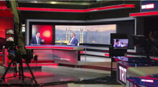 Trt Spikeri Tunç Tuncel ile bir yayının perde arkası görüntüleri.